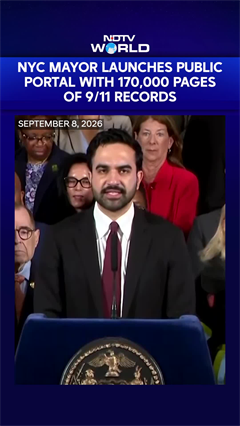 NYC Mayor Zohran Mamdani Releases 170,000 Pages Of 9/11 Records
