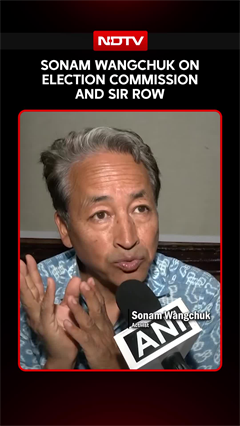 Sonam Wangchuk On Election Commission And SIR Row