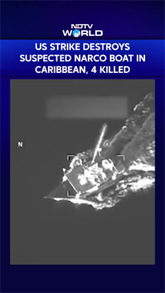 SOUTHCOM Releases Dramatic Footage Of Caribbean Anti-Drug Strike On A Boat | US News