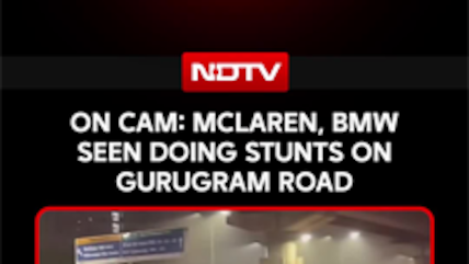 On Camera: BMW Drift Video Goes Viral In Gurugram, Police Hunt For Driver Seen Near Supercars