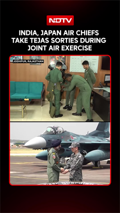 India, Japan Air Chiefs Take Tejas Sorties During Joint Air Exercise
