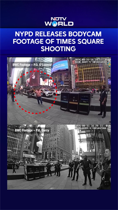 NYPD Bodycam Shows Tense Moments Before Fatal Times Square Shooting