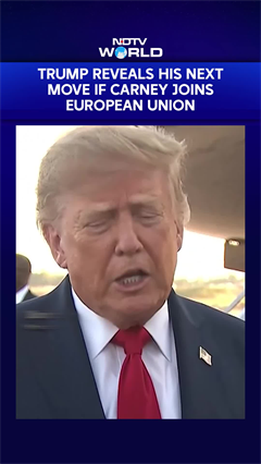 Trump Reveals His Next Move If Carney Joins European Union