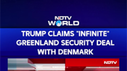Trump Greenland Deal | Donald Trump Claims "Infinite" Greenland Security Deal With Denmark