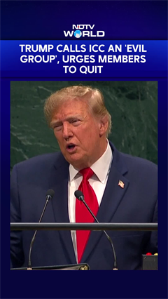 'Quit the ICC now': US President Trump's Dramatic Message To World Leaders | UNGA 2026