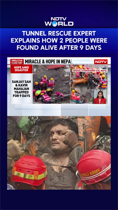 Nepal Rescue: Tunnel Rescue Expert Explains How 2 People Were Found Alive After 9 Days