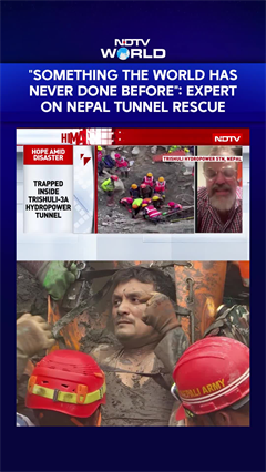 "REWRITING THE TEXTBOOKS!": Tunnel Expert Dix On Miracle Nepal Rescue