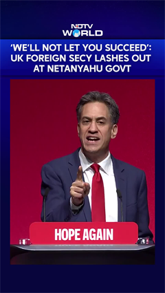 Gaza War | UK Foreign Secretary Rips Into Netanyahu Government: &ldquo;We Will Not Let You Succeed&rdquo;