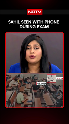 IIT Bombay | Sahil Seen With Phone During Exam: 54-Second Video Of Exam Hall