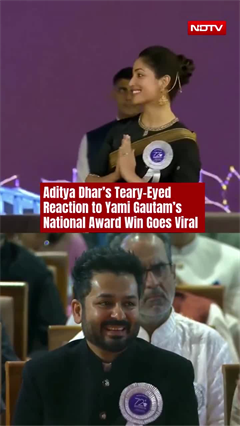 Yami Gautam Wins Best Actress National Award, Aditya Dhar's Emotional Reaction Goes Viral