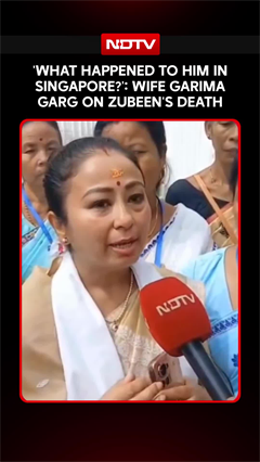 'What Happened to Him in Singapore?': Zubeen Garg's Wife On His Death Anniversary | NDTV Exclusive