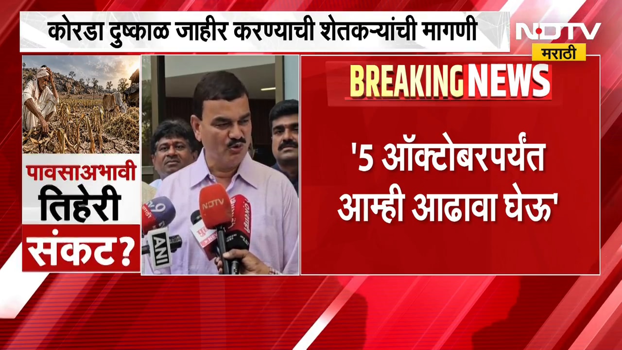 Dattatray Bharne | पावसाअभावी राज्यात तिहेरी संकट, कृषिमंत्री दत्तात्रय भरणे यांची प्रतिक्रिया काय?