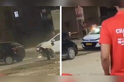 गुरुग्राम में Baleno का ड्रामा! सेक्टर-38 में कैब को मारी टक्कर, युवक को कुचलने की कोशिश