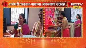 Jalgaon Ganeshotsav | गणरायाची विधिवत पूजा, जळगावात पारंपरिक पद्धतीने लाडक्या बाप्पाचं आगमन