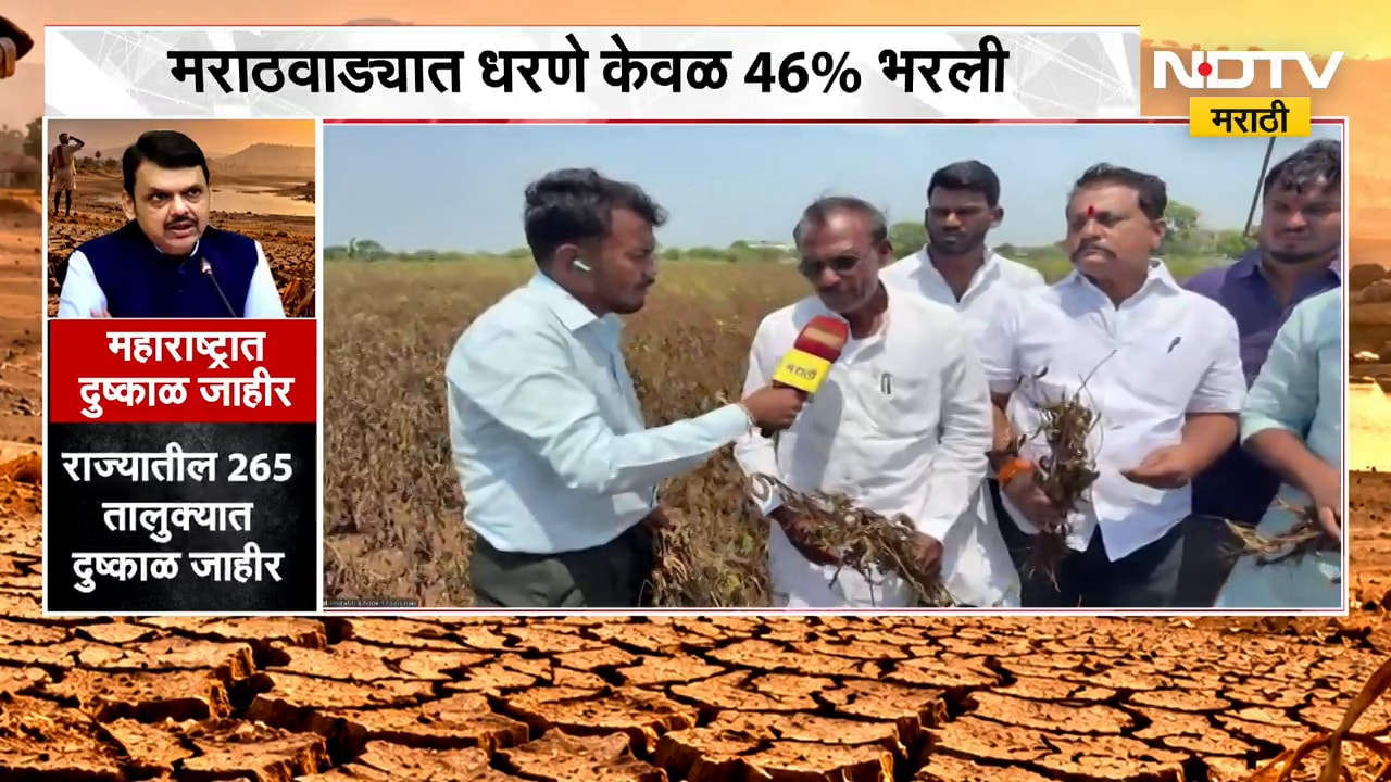 Solapur Farmers | महाराष्ट्रात अखेर दुष्काळ जाहीर, सोलापुरातील शेतकऱ्यांच्या प्रतिक्रिया | NDTV