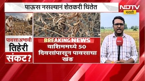 Washim No Rain | वाशिममध्ये 50 दिवसांपासून पावसाच खंड, पिकं करपल्याने शेतकरी चिंतेत | NDTV Marathi