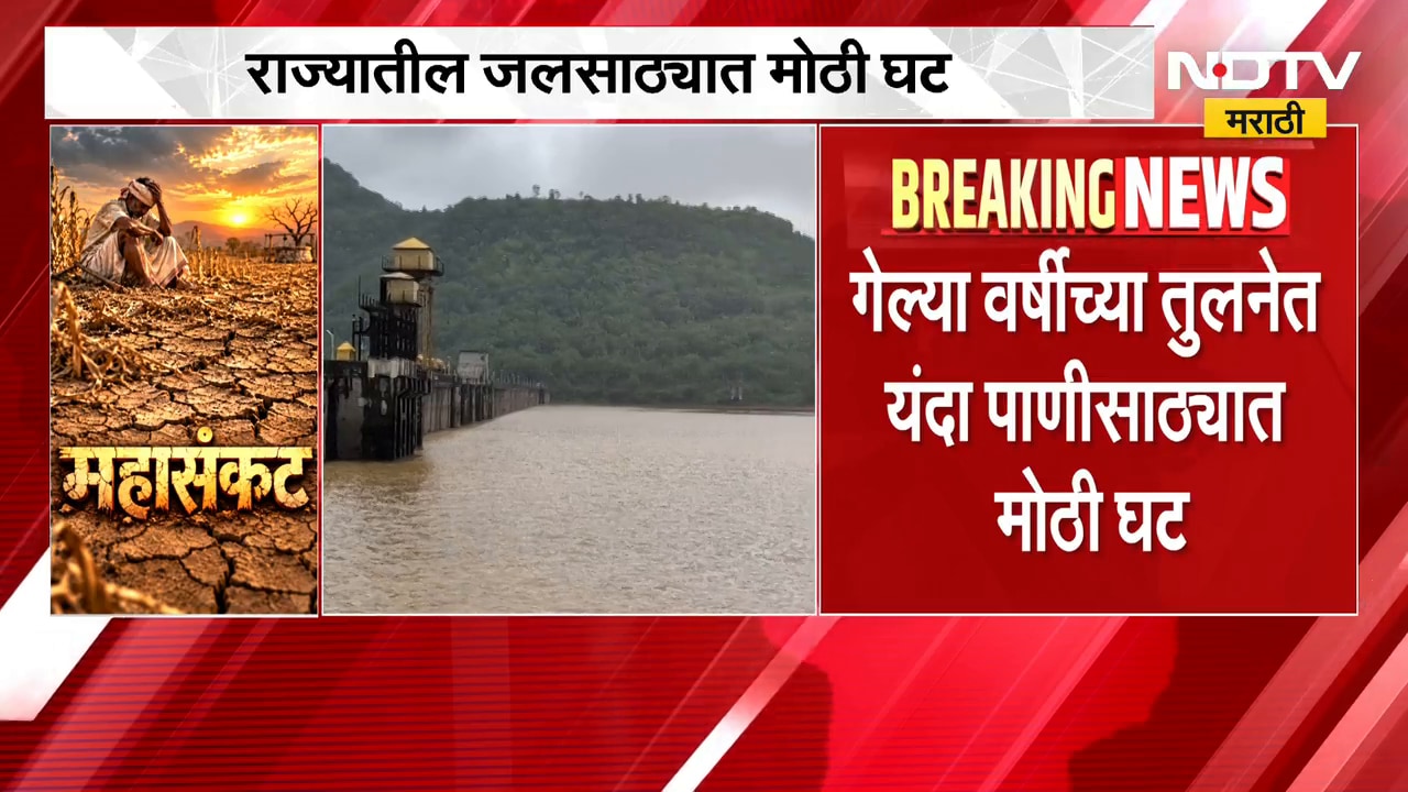 राज्यातील जलसाठ्यात मोठी घट, संभाजीनगर विभागाची स्थिती सर्वाधिक चिंताजनक | Water Storage