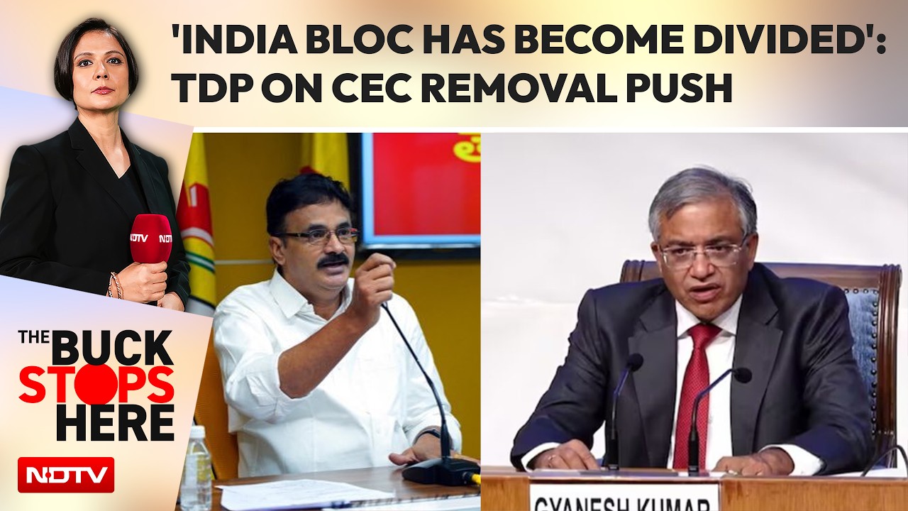 Gyanesh Kumar Row: TDP's N Vijay Kumar Questions INDIA Bloc Unity And Its Impeachment Numbers