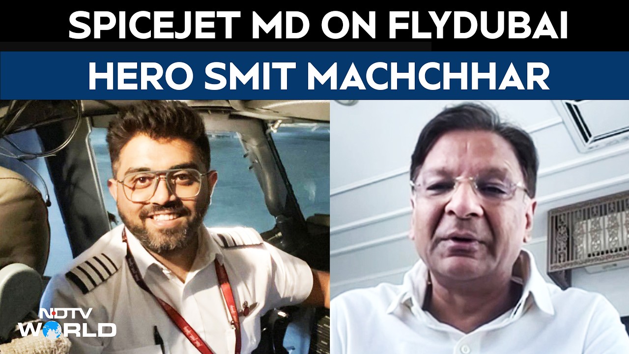 SpiceJet MD Ajay Singh On Captain Smit Machchhar's Heroic Mid-Air Fight