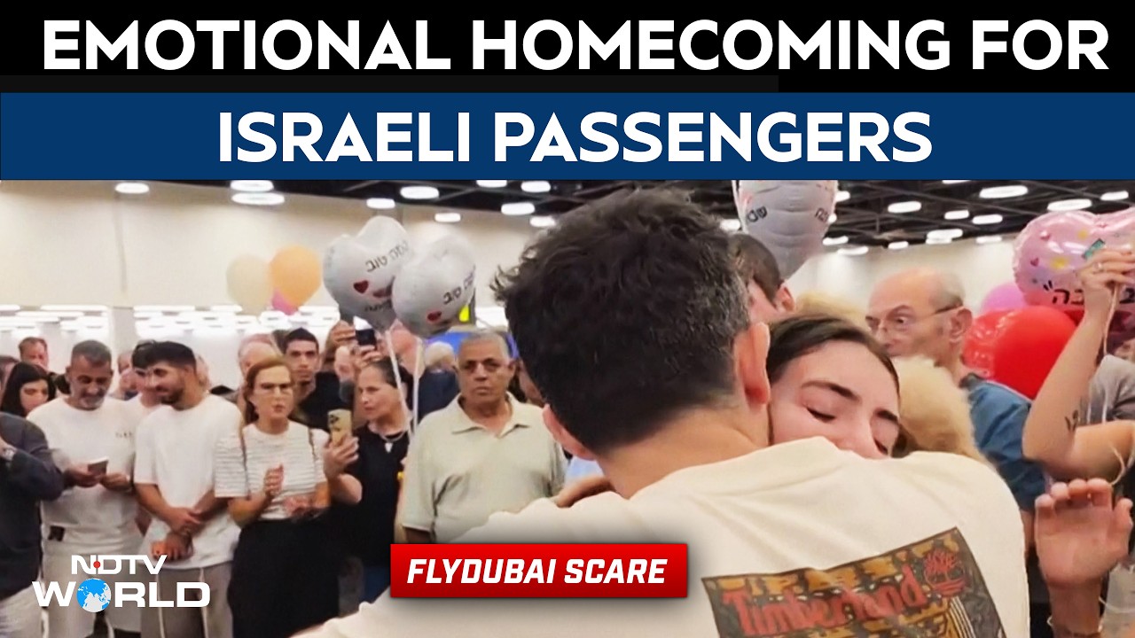 Flydubai Flight News | Israeli Passengers Sing, Weep After Safe Return From Flydubai Ordeal