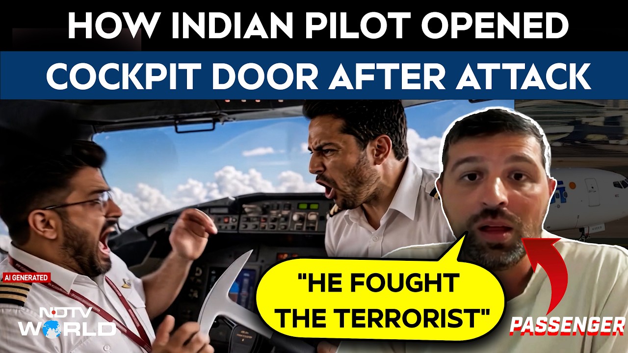 Flydubai | How Indian Pilot Opened Locked Cockpit Door After Being Stabbed On Flydubai Flight