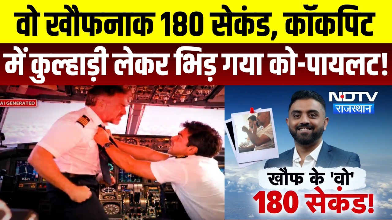 Fly Dubai Incident: वो खौफनाक 180 सेकंड, कॉकपिट में कुल्हाड़ी लेकर भिड़ गया Co-Pilot! | Latest News