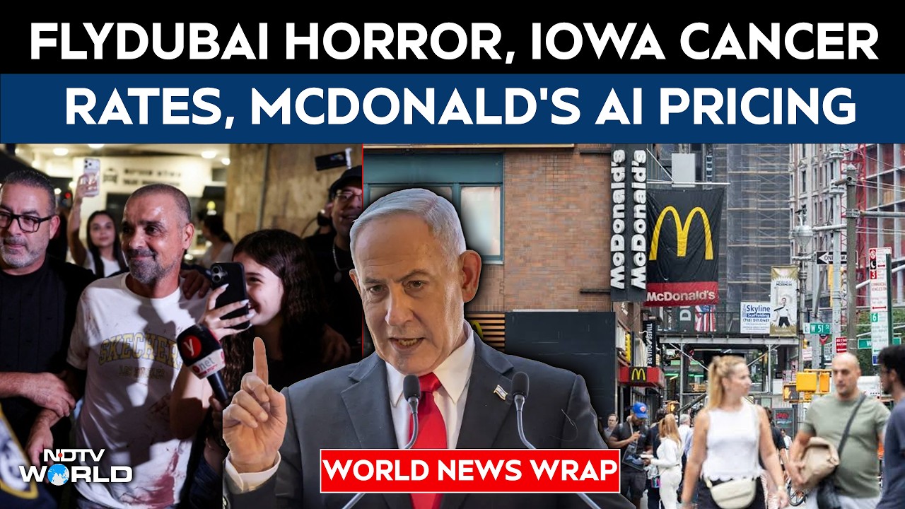 Flydubai Attack, Iowa Cancer, AI Pricing | World News