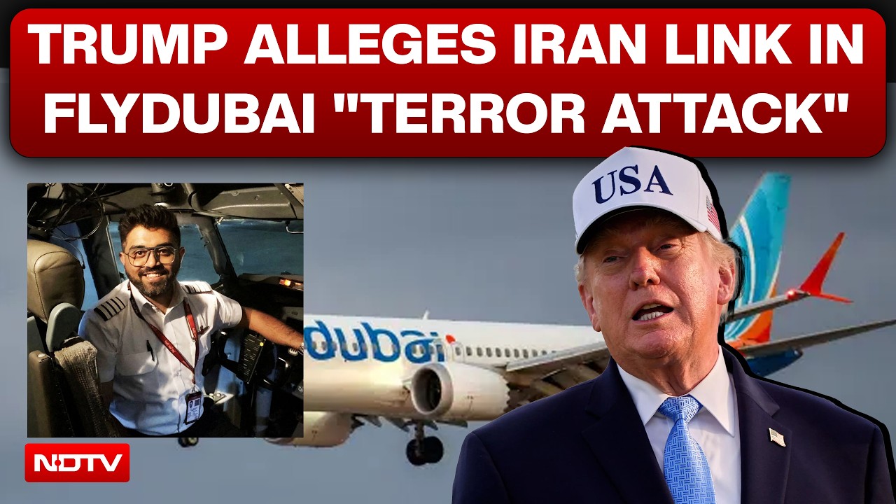 Flydubai Co-Pilot Who Stabbed Indian Captain May Be Linked To Iran: Trump