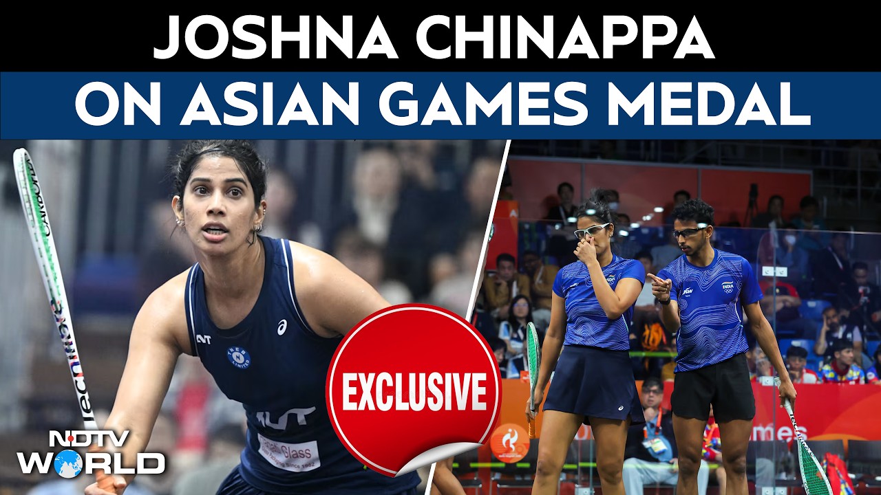 Asian Games | Joshna Chinappa On Asian Games Medal, Anahat Singh And India’s Squash Future