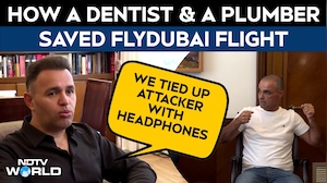 Flydubai Flight |&ldquo;We Tied Up Attacker With Headphones&rdquo;: Israeli Dentist & Plumber Passengers