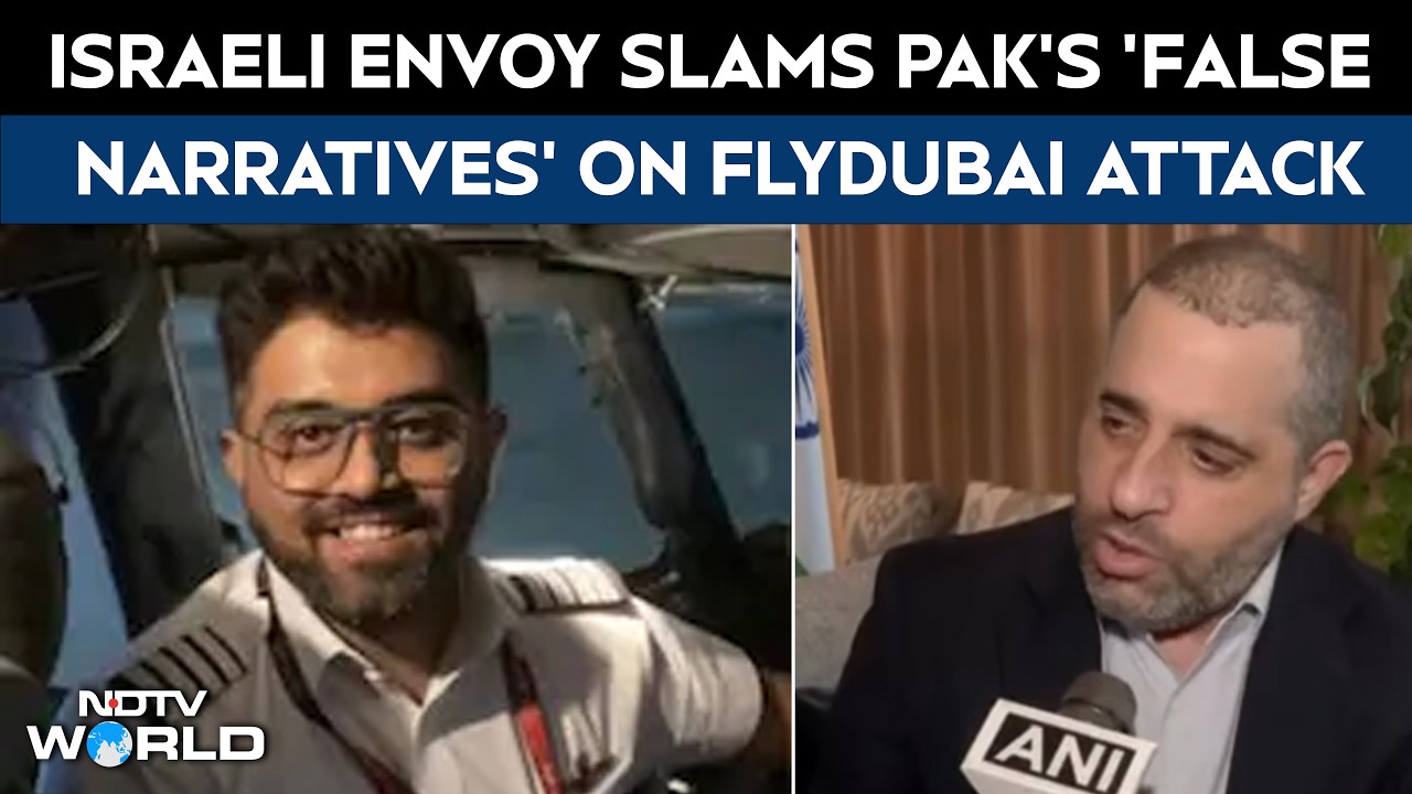 Flydubai Hijack Case: Israeli Envoy Slams Pak Media's 'False Narratives', Hails Capt Smit' Courage