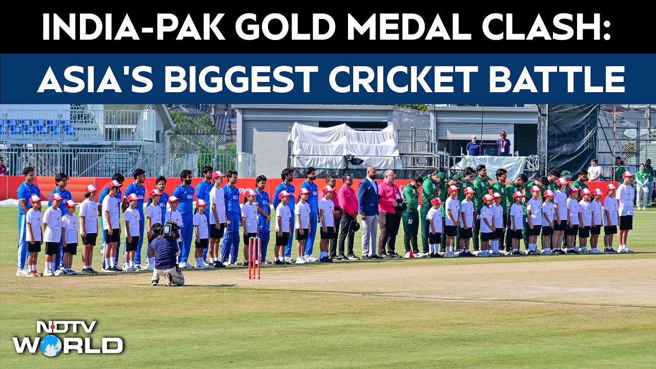 India Vs Pakistan: Asian Games 2026 Gold On The Line In Cricket's Biggest Rivalry