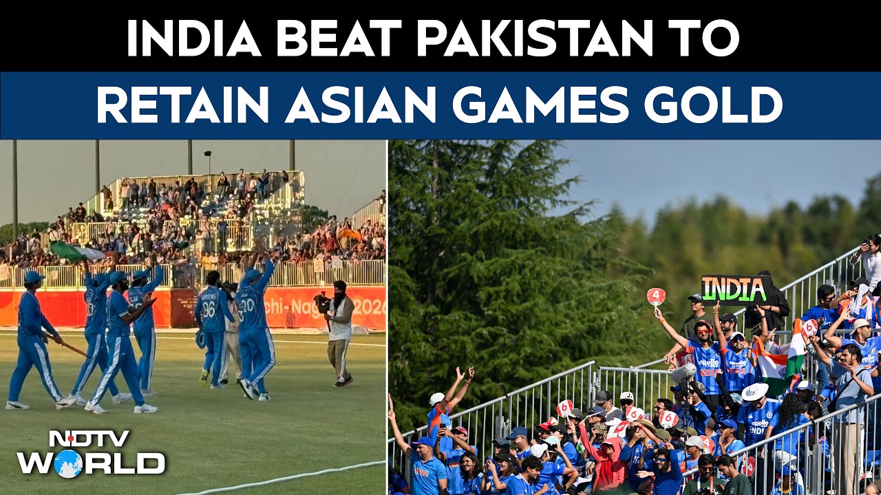 India Vs Pakistan Asian Games 2026 Final: India Beat Pakistan To Win Back-To-Back Cricket Gold