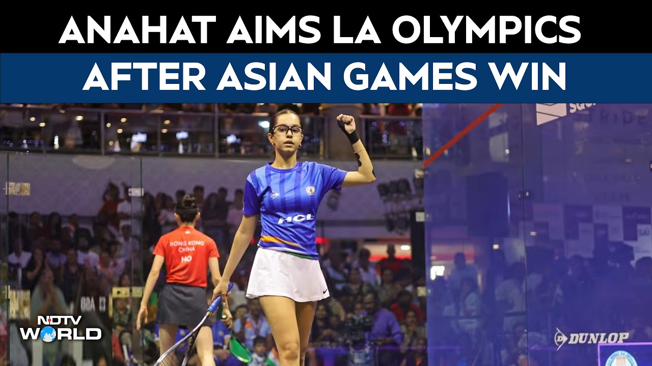 Asian Games 2026 | Squash Star Anahat Singh Targets Olympic Qualification, After Asian Games Medals