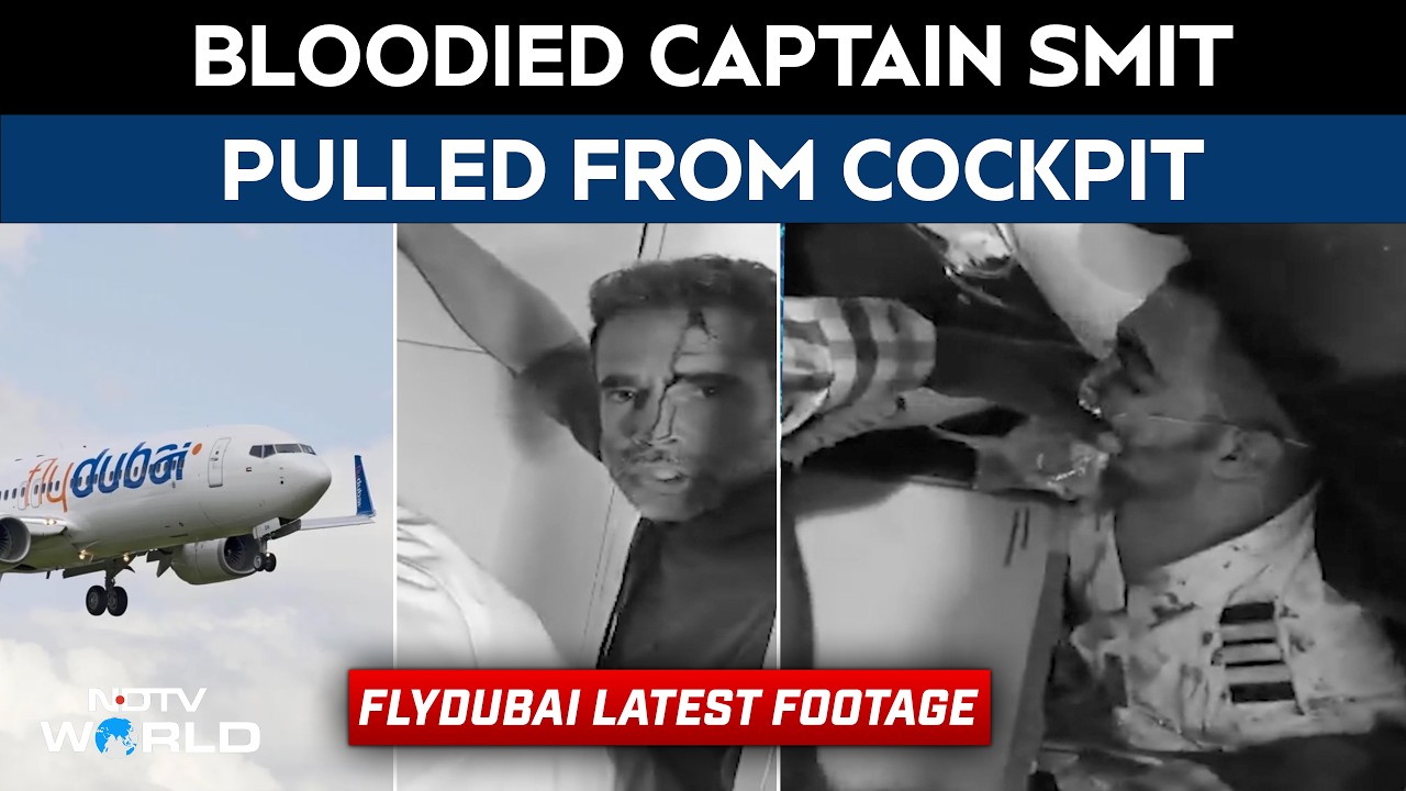 Flydubai Horror: New Video Shows Passengers Rushing To Save Indian Pilot Captain Smit