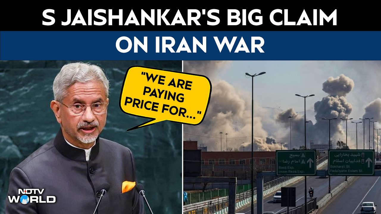 US-Iran War | 'India Paying Price For Conflicts It Has No Part In', EAM S Jaishankar On Iran War