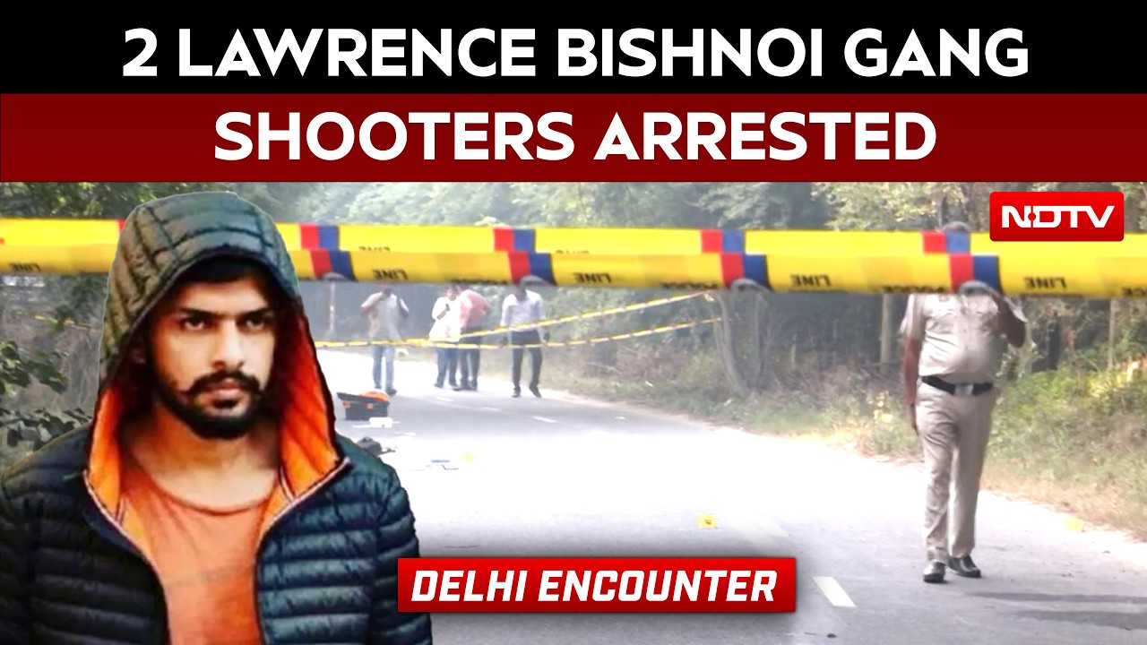 Delhi Encounter: 2 Alleged Lawrence Bishnoi, Rashid Cablewala Gang Shooters Arrested