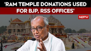 Ram Temple Donation Row: Digvijaya Singh Claims Funds Used To Build BJP, RSS Offices