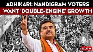 Nandigram Bypoll: West Bengal CM Suvendu Adhikari Says Voters Back &lsquo;Double-Engine&rsquo; Development