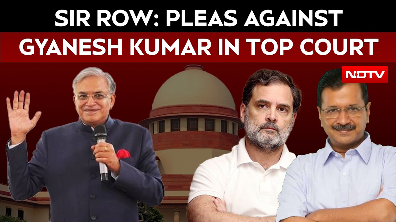 SIR Row Reaches Supreme Court As Pleas Challenge CEC Gyanesh Kumar's Functioning