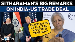 India-US Trade Deal | FM Sitharaman Says India, US Trade Talks Have Hit A Plateau