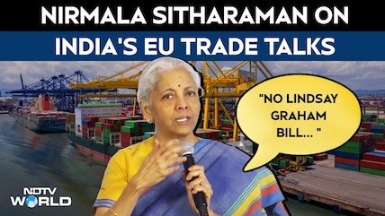 India-EU Trade Talks | "No Lindsay Graham Bill In Europe..." FM Nirmala's Dig At US Tariff Threat