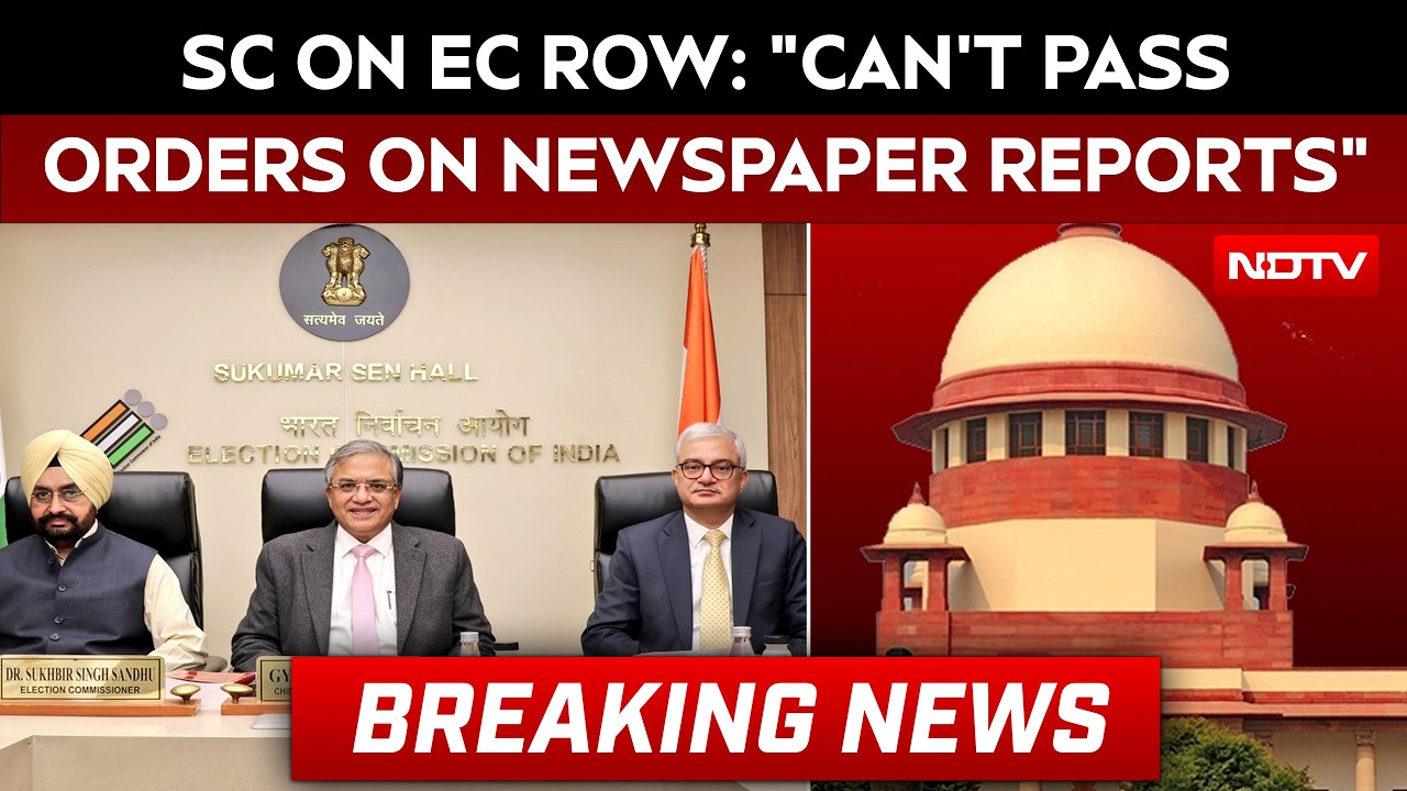 Gyanesh Kumar Row | "Need Poll Body's Response": Supreme Court On Plea Against CEC Gyanesh Kumar