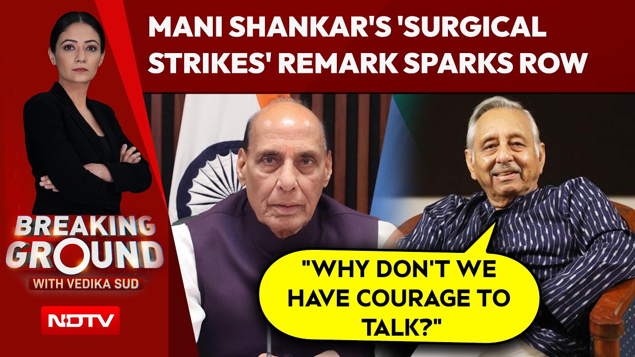 Mani Shankar Aiyar's Surgical Strikes Remark Sparks Row: "Why Don't We Have Courage To Talk?"