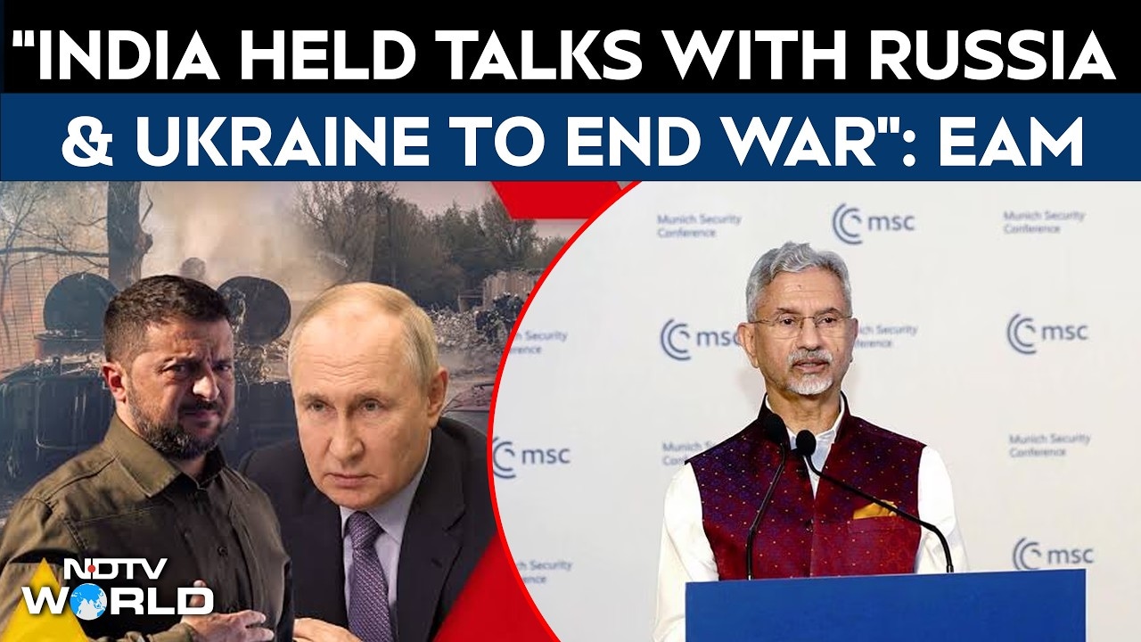 Russia-Ukraine War | "'Stood By Us When Our...": Jaishankar Defends India-Russia Ties