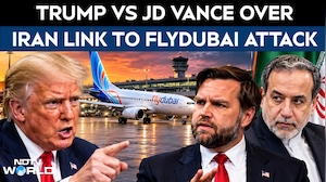 Flydubai Attack | Donald Trump Says Iran Could Be Behind Attack, JD Vance Says No Proof Yet