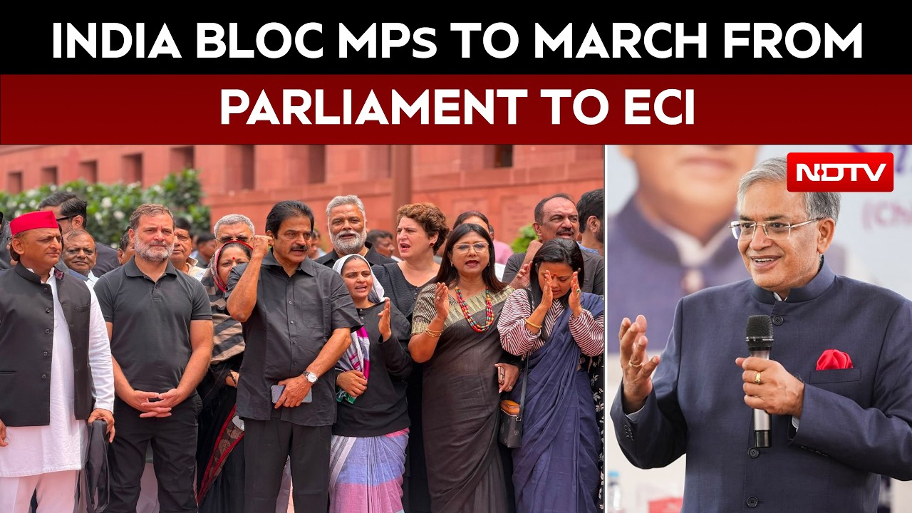 Gyanesh Kumar | INDIA Bloc MPs To March From Parliament To ECI, Demand Gyanesh Kumar's Resignation