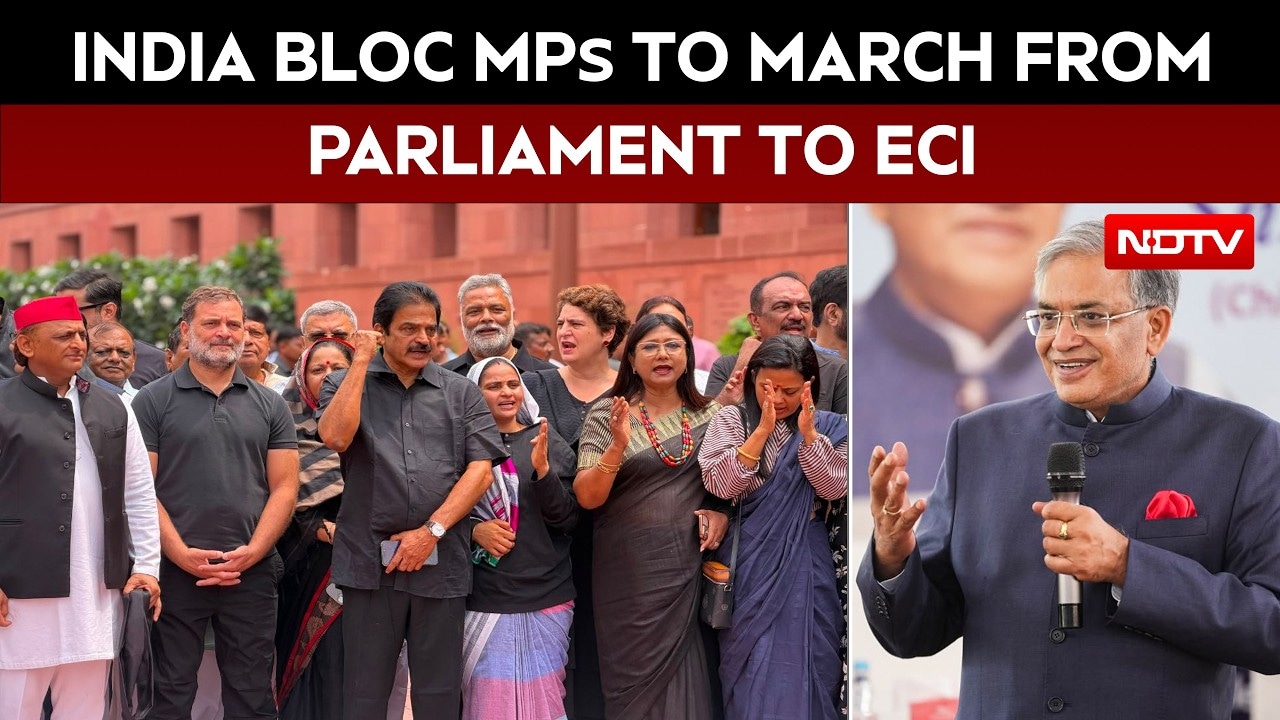 Gyanesh Kumar | INDIA Bloc MPs To March From Parliament To ECI, Demand Gyanesh Kumar's Resignation