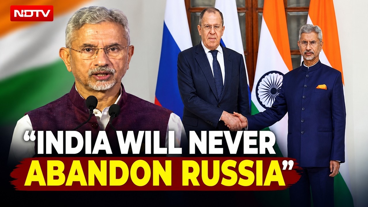 "India Will Never Abandon Russia...": EAM Jaishankar Defends India-Russia Ties, Takes A Dig At West