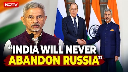 "India Will Never Abandon Russia...": EAM Jaishankar Defends India-Russia Ties, Takes A Dig At West